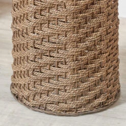 Andros Brown Woven Seagrass Floor Lamp With Cream Shade -Housingunits e6ffbb231a9dce3fb0fc1fb31a08dae3