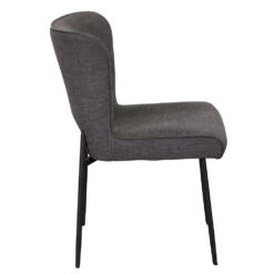 Allegri Extending Sintered Stone Top & Grey Leg Dining Table With 4 Mina Dark Grey Dining Chairs -Housingunits e70b6934d3b64bb615015e1a0382e85f