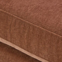 Miranda Dusky Apricot Fabric Cuddler Sofa -Housingunits e72846598c3ed7834fe18b0747ac3d53