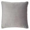 Luxe Grey Velvet Cushion