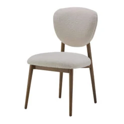 Eden 240cm Elm Wood Dining Table With 6 Theo Cream Fabric Dining Chairs -Housingunits e7fa1cb84dd8a088b949e5779b215969