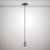 Hipsa 1.5m Black Pendant Light Cable And Bracket