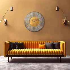 Thomas Kent Florentine Star Grand Wall Clock