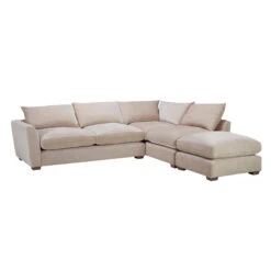 Ricardo Stone Fabric Combi Unit Left Hand Corner Group