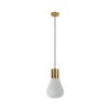 Cuba Gold Frost Pendant Light