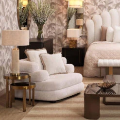 Eichholtz Lxry Table Lamp & Linen Shade