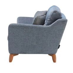 Ercol Cosenza Blue Fabric Large Sofa -Housingunits ea968b2153a92bbd26240395237dbdc8