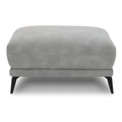 Casper Grey Fabric Footstool