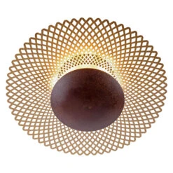 Bronze Shadow Round Ceiling & Wall Light -Housingunits eb1de48028257406ac7a60b0cb129815 1