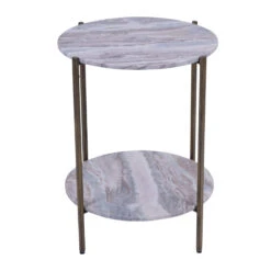 Libra Toronto Round Marble Side Table -Housingunits eb7b7ee8f8af69caded816f4ca3a32cc