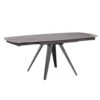 Allegri Extending Dining Table Sintered Stone Top & Grey Leg