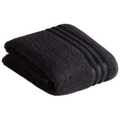 Vossen Cult De Luxe Black Bath Sheet