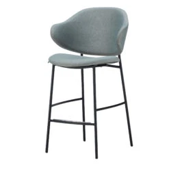 Calligaris Holly Bar Stool In Berna Cerulean