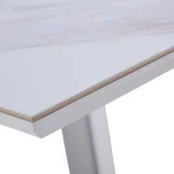 Serena 135cm White Ceramic Dining Table -Housingunits ed65ced85d32380a2b342ac7270c124f