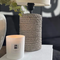 Soga Grey Table Lamp & White Shade -Housingunits ee4f3694ff5e34c01027ea25a55bb0a0