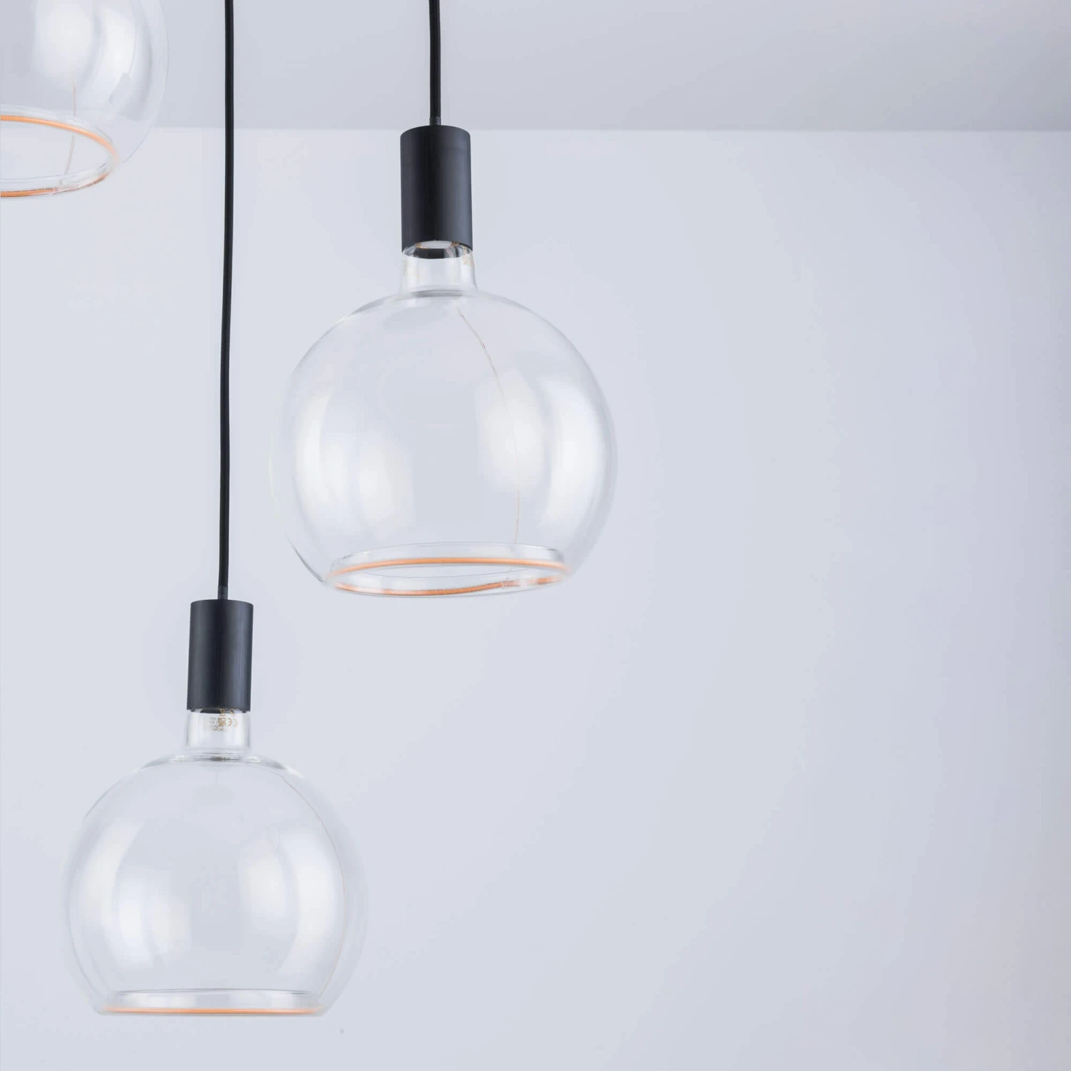 Aura Black 3 Light Ceiling Plate 5 Aura Black 3 Light Ceiling Plate - Image 5