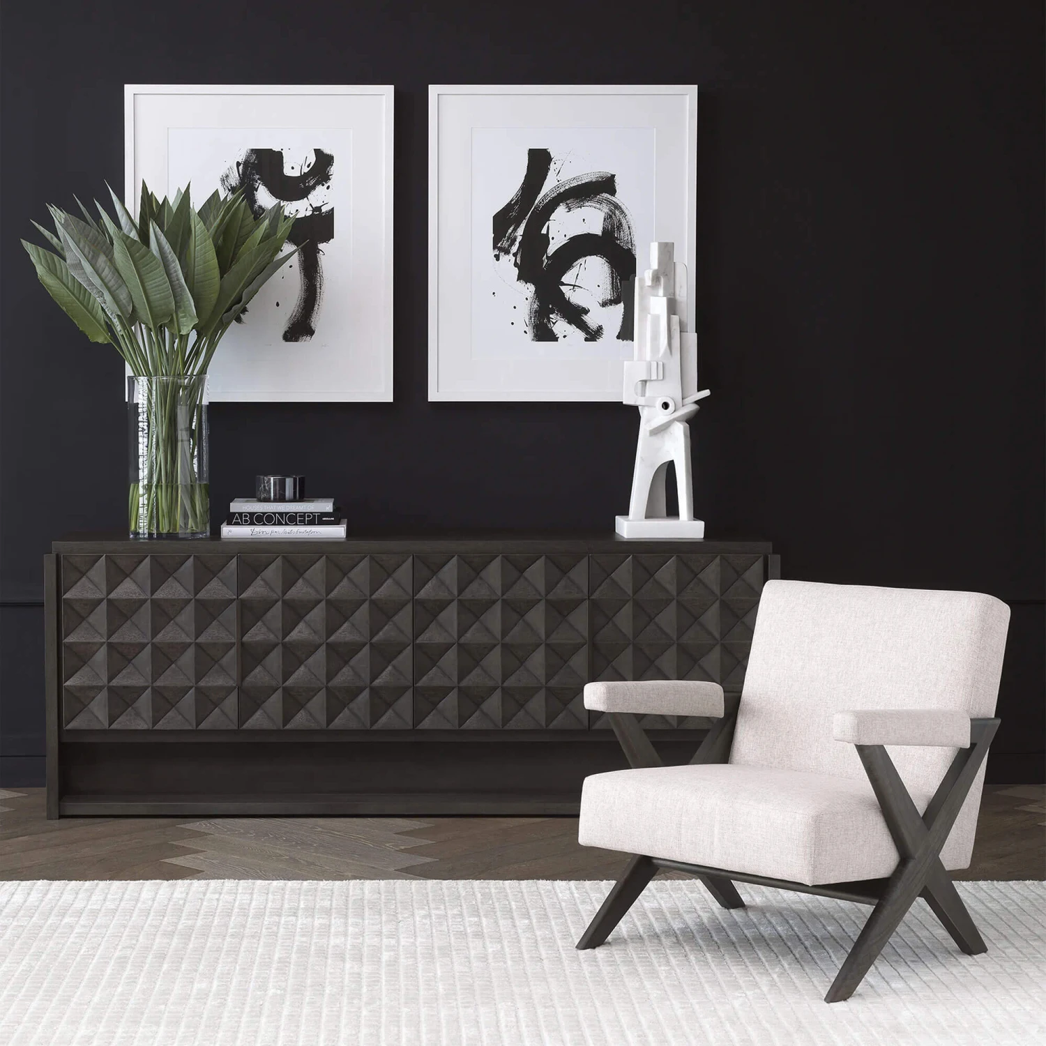 Eichholtz Atticus White Marble Ornament 1 Eichholtz Atticus White Marble Ornament