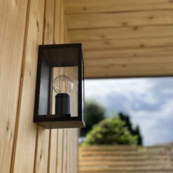 Jama Graphite Black Outdoor Wall Light -Housingunits efd9ef917c4b2dfd2025c0e3c939aef9