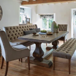 Burnsall Reclaimed Wood 200cm Dining Table -Housingunits f0ba2e777c20772ff067ad0dc7107c7c 1