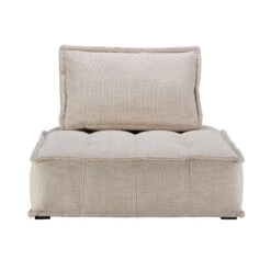 Aspect Natural Fabric Modular Lounge Chair -Housingunits f1531372d6d566b7c57189b8d2c0c09f