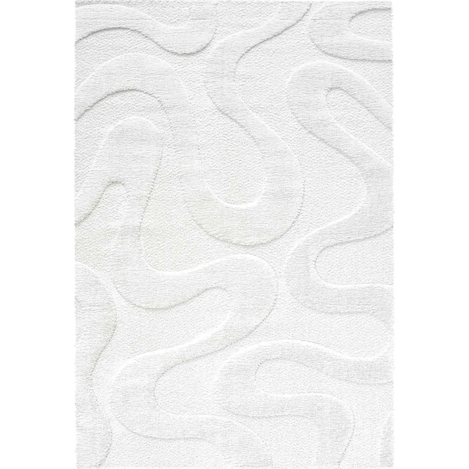 Cleo Wave Cream Textured Rug Collection 1 Cleo Wave Cream Textured Rug Collection