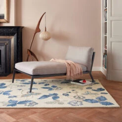 Wild Strawberry Cream Rug Collection