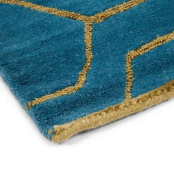 Arris Teal 120cm X 180cm Rug -Housingunits f230196b4cbe5a4dc133a7b29c96c7f6