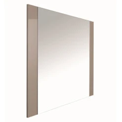 Caren High Gloss Pearl Line Sideboard Mirror