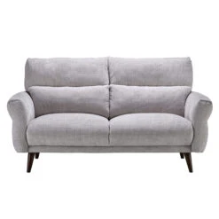 Corniche Grey Fabric 2 Seater Sofa