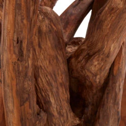 Java Teak 130cm Round Dining Table With 4 Eros Beige Dining Chairs -Housingunits f444d7ef0ab53758d955a0d8256f3a34