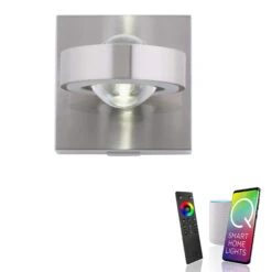 Oeil Nickel RGB Smart Home Wall Light -Housingunits f4dce580d18443206ba7a83ee7b329f0 1
