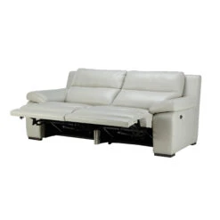 Chiara 3 Seater Power Leather Recliner Sofa -Housingunits f5f3fe9b53ab0a9309b03769e46a5e92