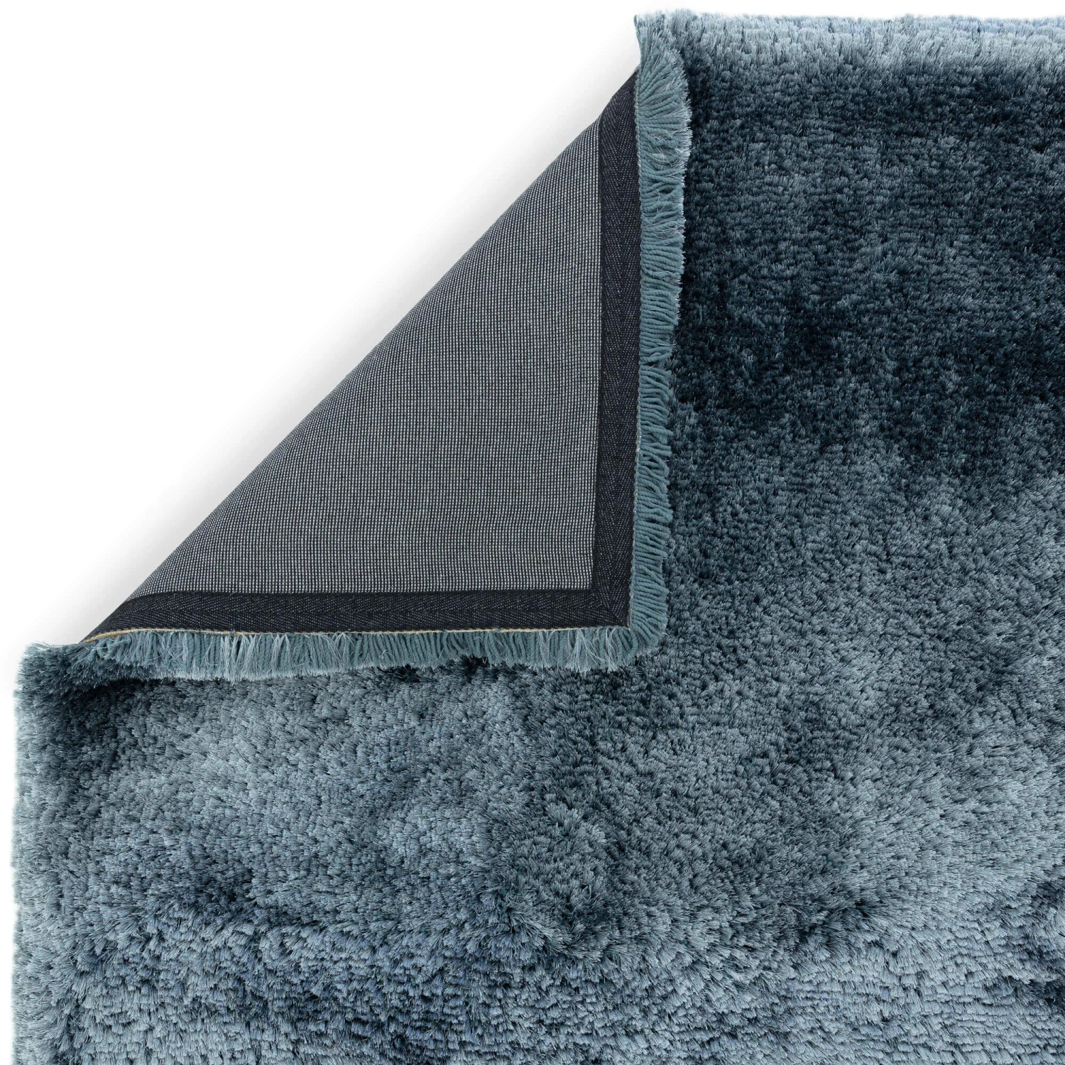 Plush Shaggy Airforce Blue 160cm X 230cm Rug 5 Plush Shaggy Airforce Blue 160cm X 230cm Rug - Image 5