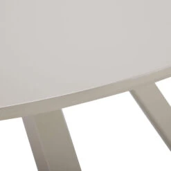 Odense Round Dining Table With 4 Odense Beige Dining Chairs -Housingunits f6c56076d2e9a02e077b0c357587c2f0