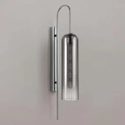 Ariah Nickel & Smoke Fade Curved Wall Light 12 Ariah Nickel & Smoke Fade Curved Wall Light -Housingunits f7fcc5dc41c35148835af15298d0dbd4