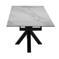 Vittorio White Extending Dining Table -Housingunits f8afa13a5c717dafddbb3039d51808cc