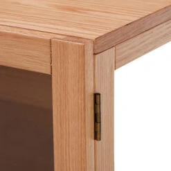 Aarhus Natural Oak And Glass Sideboard -Housingunits fa1fb05db39f88bd2866059ab1a6326f 1