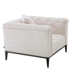 Eichholtz Cesare Armchair In Lyssa Off-White Fabric -Housingunits fa9c113a5e05e73d4ed1cad2c05a91e7