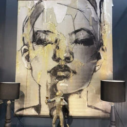 Sketched Female Wall Hanging -Housingunits faf57dbc6521cf064af29285ae1807a4