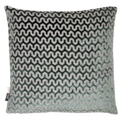 Oslo Large Pine Green Velvet Cushion