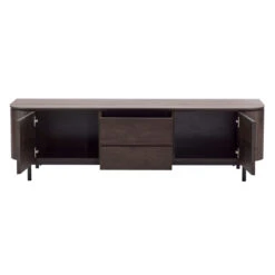 Belfort 160cm Brown TV Unit -Housingunits fb4824e7eff0e395808d41ff9a8e0f20