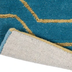 Arris Teal 200cm X 280cm Rug -Housingunits fc5c4249976d92aeaace5429b5d9fbb9