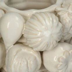 Libra Ivory Orchard Ceramic Vase -Housingunits fd1fbb555d6a42b067197c2fcffc1932