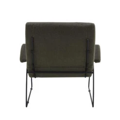 Fama Neox Charcoal Fabric Armchair & Footstool -Housingunits fd90b3eac58074bdfa67a549326a4cf5