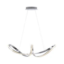Scouts Chrome Crystal LED Pendant Light -Housingunits fdb805bc783289b01934bc33c1cc40a5