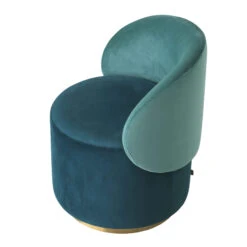 Eichholtz Greer Low Dining Chair In Savona Sea Green Velvet -Housingunits fe00c629677f8e11dff8f4945500045b 2