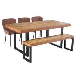 Malmo Reclaimed Timber 180cm Dining Table -Housingunits fee2ef4a84c02ccfdebcd35fda9c3847