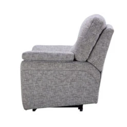 G Plan Seattle Light Grey Fabric Power Recliner Chair -Housingunits ff615a596f61b3e008bca7f677a33265