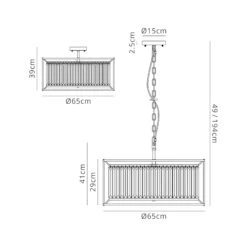 Samraat Antique Brass Crystal 8 Light Pendant -Housingunits ff63620249958023e8989742afe88edf