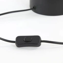 Lezuza Matt Black 49.5cm Wire Table Lamp -Housingunits ffa2f8609b2727503a7b88d00d3d65c4